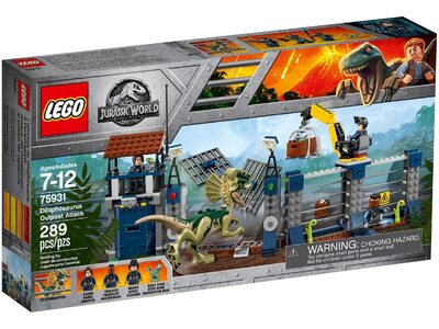 Купити Лего 75931 Напад дилофозавра на сторожовий пост Jurassic World