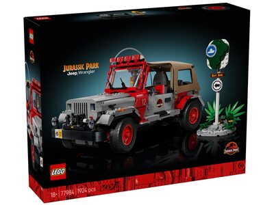 Купить Лего 77984 Jurassic Park Jeep Wrangler, Джурасик Ворлд.