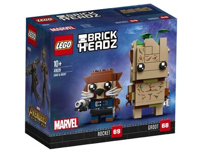 Купити Лего 41626 Грут і Ракета, LEGO Brick Headz.