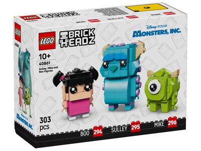 Купити Лего 40861 Саллі, Майк та Бу, Брік Хедс.