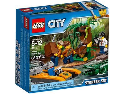 Купити Лего Сіті 60157 Джунглі: Стартовий набір, LEGO City.