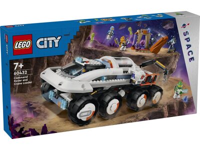 Купити Лего 60432 Command Rover та кран-навантажувач, Сіті.