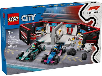 Купити Лего 60444 Гараж F1 та автомобілі Mercedes-AMG та Alpine Сіті. Купити Лего 60444 Гараж F1 та автомобілі Mercedes-AMG та Alpine Сіті.