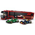 Купить Лего 60445 Грузовик F1 с RB20 и AMR24 Сити.