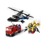 Купить Лего 60462 Ремикс вертолета, пожарной машины и подводной лодки Сити.