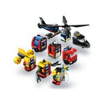 Купить Лего 60462 Ремикс вертолета, пожарной машины и подводной лодки Сити.