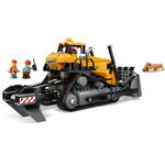 Купить Лего 60466 Желтый бульдозер Сити.