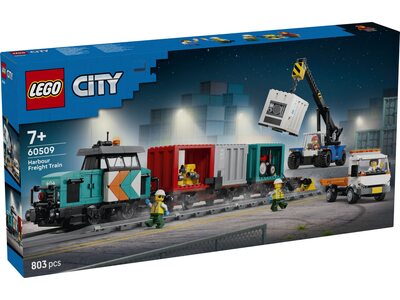 Купить Лего 60509 Портовой грузовой поезд с краном, Сити. Купить Лего 60509 Портовой грузовой поезд с краном, Сити.