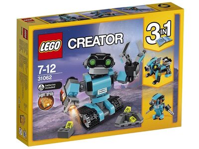 Купити Лего Креатор 31062 Робот-дослідник LEGO CREATOR. Купити Лего Креатор 31062 Робот-дослідник LEGO CREATOR.