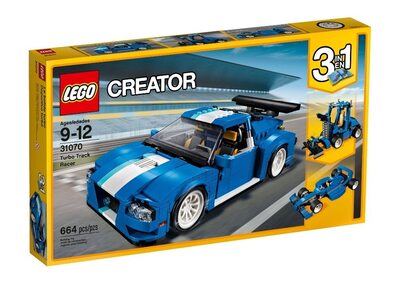 Купити Лего Кріейтор 31070 Турбо гоночна машина, LEGO Creator.