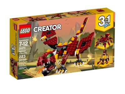 Купити Лего 31073 Міфічні істоти, LEGO Creator.