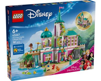 Замок принцеси та королівські вихованці