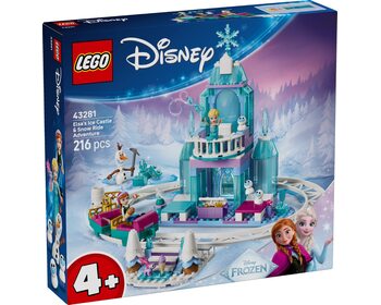 Крижаний замок Ельзи та снігова гірка