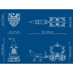 Купити Лего 41159 Карета Попелюшки серії Принцеси Дісней.