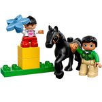 Купити Лего 10807 Трейлер для конячок, DUPLO.