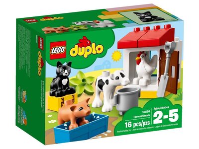 Купити Лего 10870 Ферма: Домашні тварини, DUPLO.