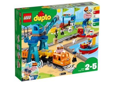 Купити Лего 10875 Вантажний поїзд, LEGO Duplo.