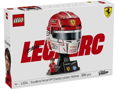 Купити Лего 43014 Шолом Шарля Леклера Scuderia Ferrari HP, Едішенс.