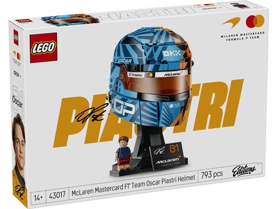 Купити Лего 43017 Шолом Оскара Піастрі McLaren Mastercard F1, Едішенс. Купити Лего 43017 Шолом Оскара Піастрі McLaren Mastercard F1, Едішенс.