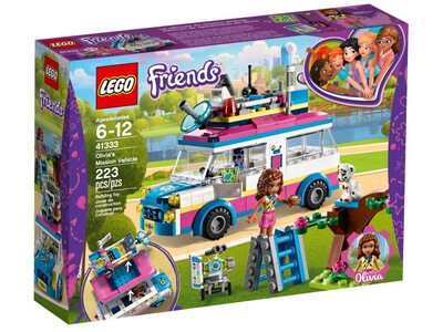 Купити Лего 41333 Пересувна наукова лабораторія Олівії, LEGO Friends.