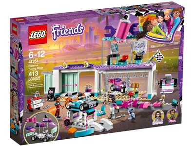 Купити Лего 41351 Майстерня по тюнінгу автомобілів, LEGO Friends.
