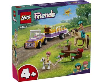 Трейлер з кіньми та поні