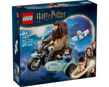 Поїздка Хагріда та Гаррі на мотоциклі