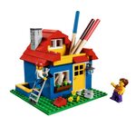 Лего Карандашница 40154 у вигляді Будинки LEGO Iconic