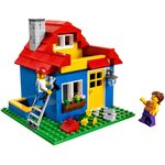 Лего Карандашница 40154 у вигляді Будинки LEGO Iconic