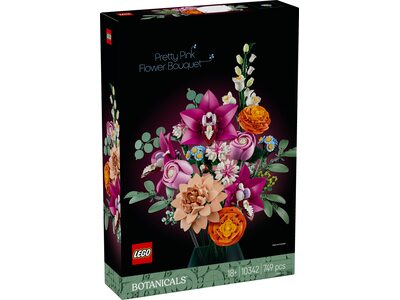 Купить Лего 10342 Красивый розовый букет Айконс.
