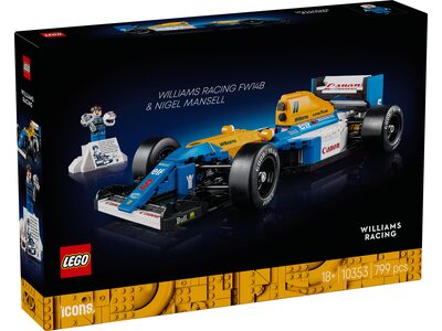 Купити Лего 10353 Williams Racing FW14B та Найджел Менселл Айконс.