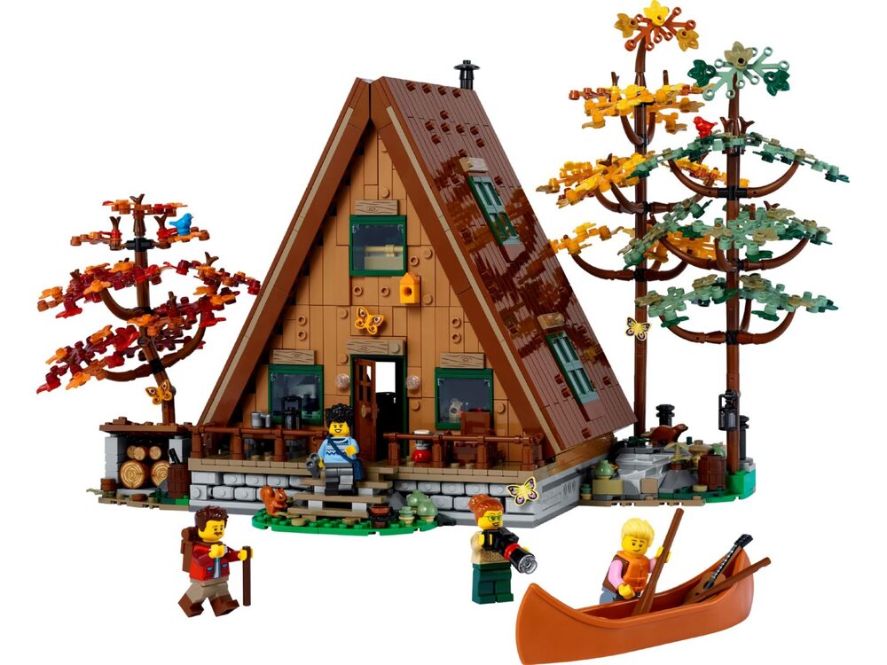 LEGO Ideas 21338 Будинок з А-подібною рамою | playzone.com.ua