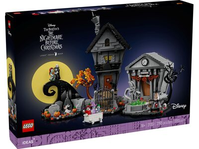 Купити Лего 21351 Дісней Тім Бертон Кошмар перед Різдвом Ідеї.