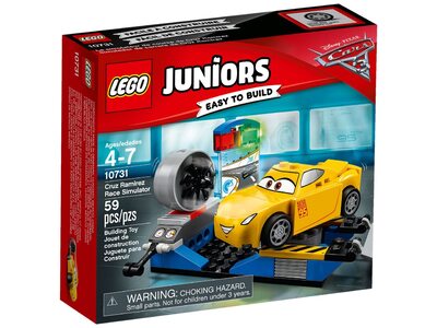 Купити Лего Джуніорс 10731 Гоночний тренажер Крус Рамірес, LEGO Juniors.