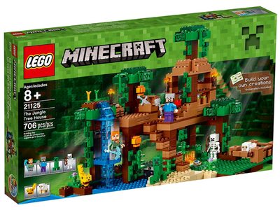 Купити Лего 21125 Будиночок на дереві в джунглях LEGO Minecraft. Купити Лего 21125 Будиночок на дереві в джунглях LEGO Minecraft.