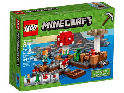 Купити Лего Майнкрафт 21129 Грибний острів, LEGO Minecraft. Купити Лего Майнкрафт 21129 Грибний острів, LEGO Minecraft.
