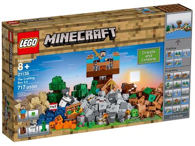 Купити Лего 21135 Верстат 2.0 Майнкрафт, Crafting Box 2.0.