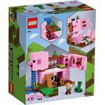 Купити Лего 21170 Будинок-свиня, майнкрафт.