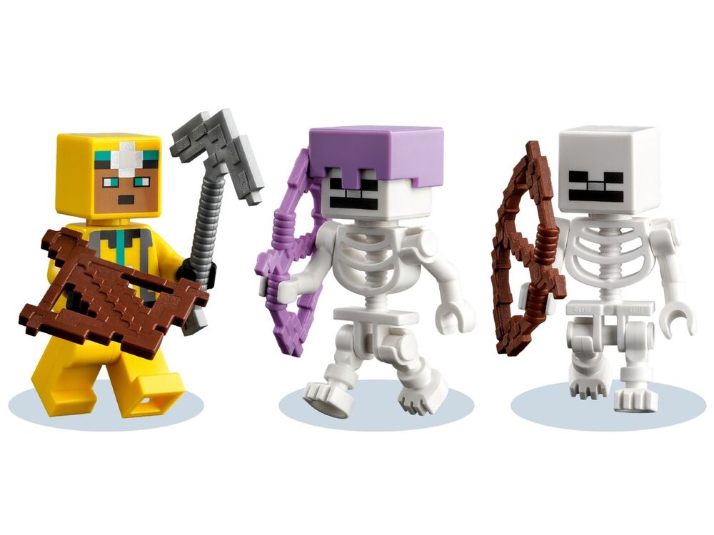 LEGO Minecraft 21189 Підземелля кістяка | playzone.com.ua