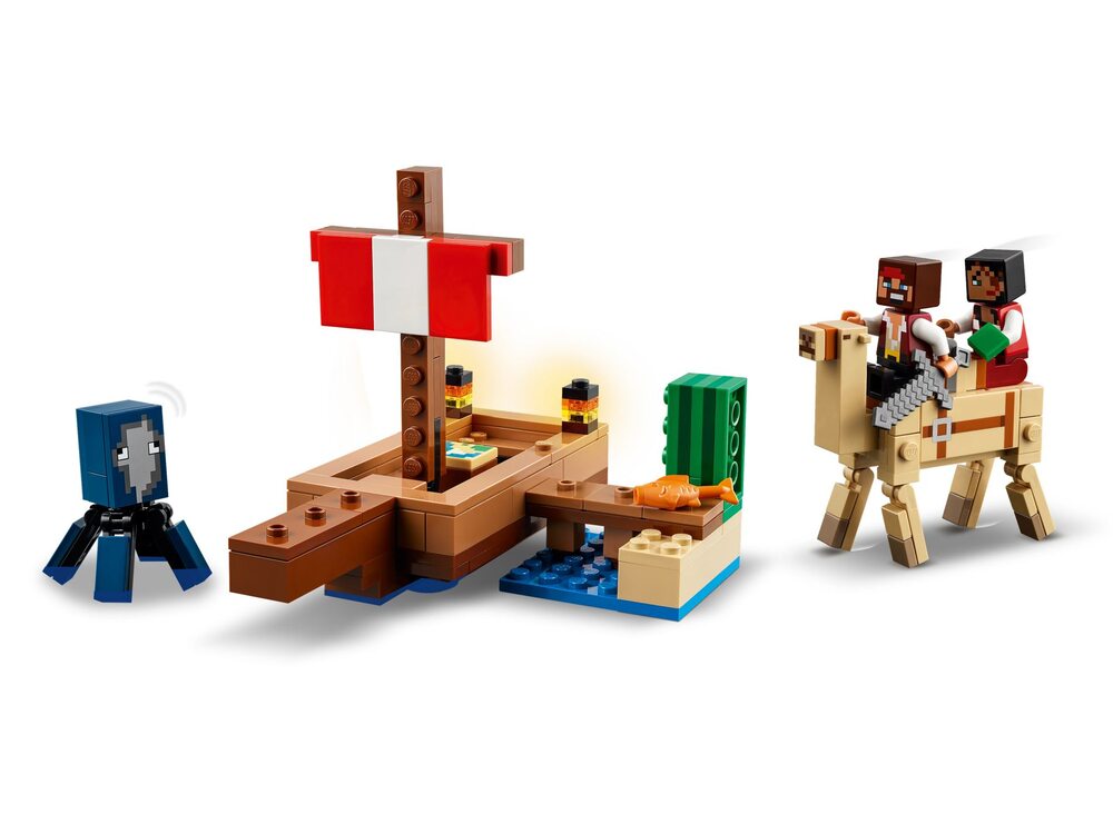 LEGO Minecraft 21259 Путешествие на пиратском корабле | playzone