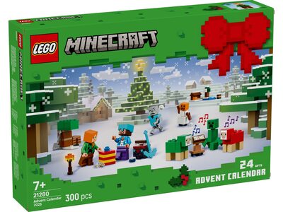 Купить Лего 21280 Адвент календарь Minecraft 2025.