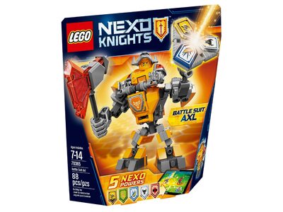 Купити Лего 70365 Бойові обладунки Акселя LEGO Nexo Knights. Купити Лего 70365 Бойові обладунки Акселя LEGO Nexo Knights.