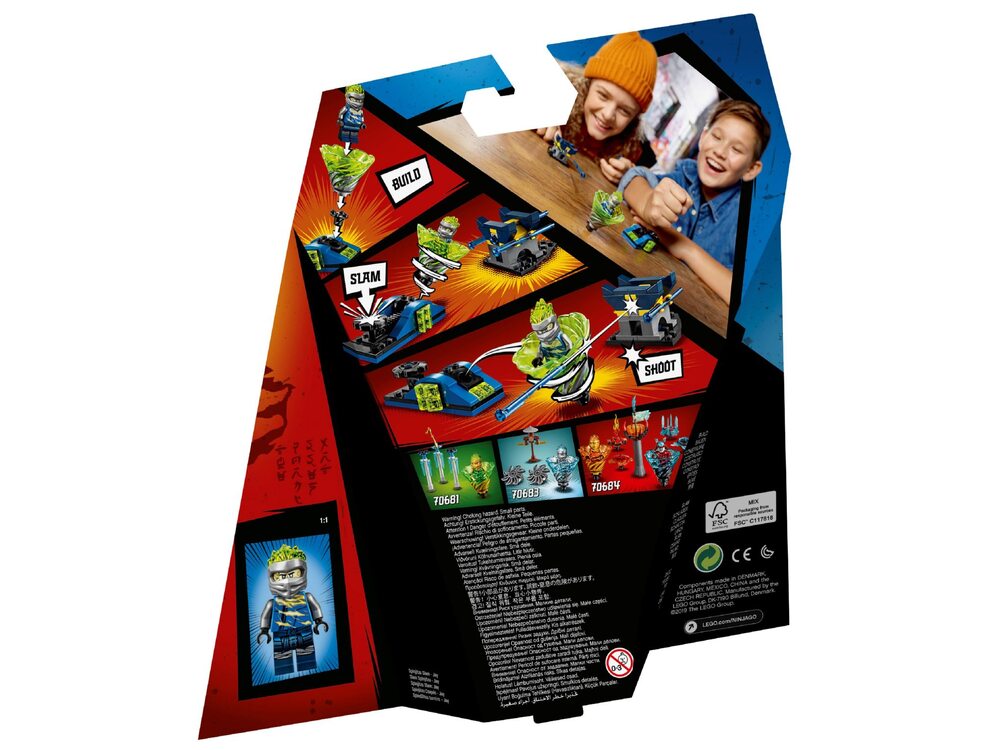 LEGO Ninjago 70682 Бой мастеров кружитцу - Джей | playzone.com.ua