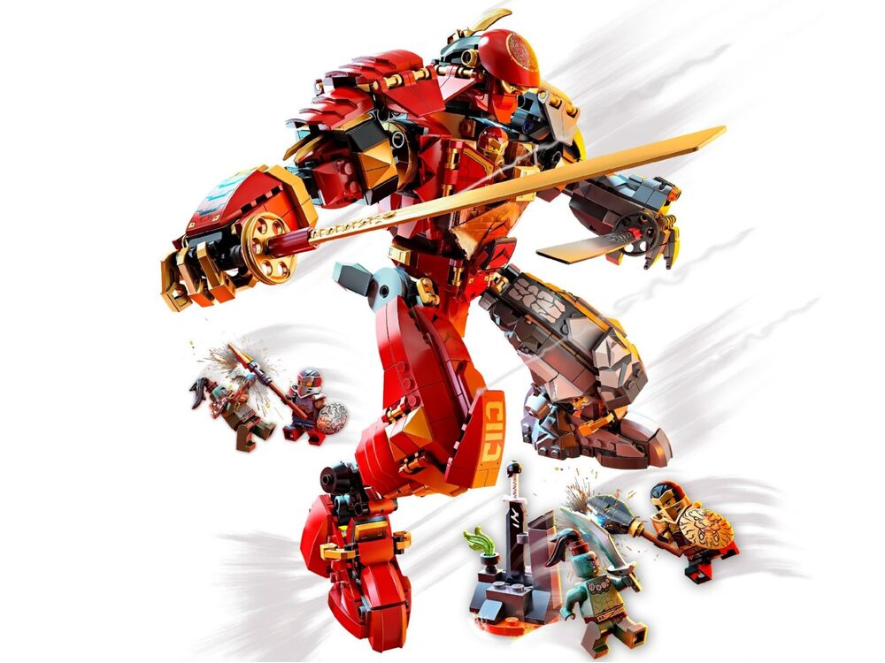 LEGO Ninjago 71720 Каменный робот огня | playzone.com.ua