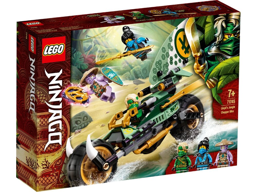 LEGO Ninjago 71745 Мотоцикл Ллойда для джунглів | playzone.com.ua