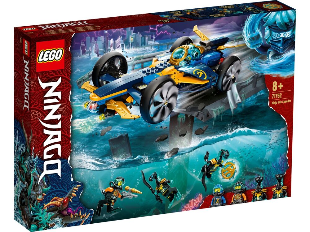 LEGO Ninjago 71752 Спидер-амфибия ниндзя | playzone.com.ua