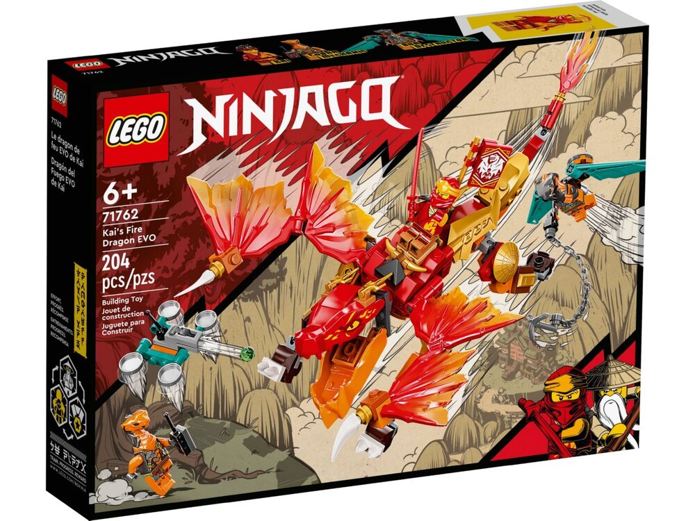 こもり LEGO NINJAGO 71762 Вогняний дракон ЕВО Кая | playzone.com.ua