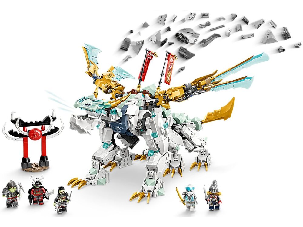 LEGO NINJAGO 71786 Крижаний дракон Зейна | playzone.com.ua
