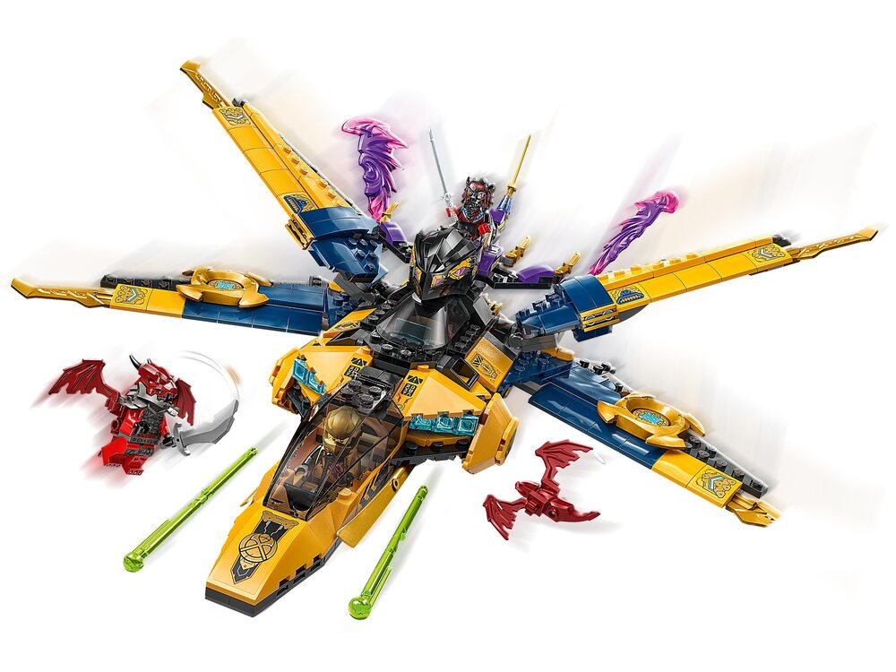LEGO NINJAGO 71833 Суперштормовой самолет Раса и Арина | playzone