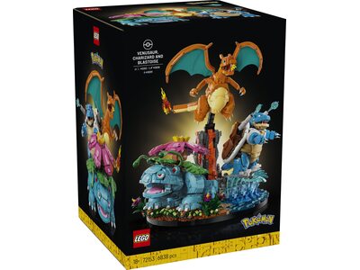 Купить Лего 72153 Венузавр, Чаризард и Бластойз, Покемон.